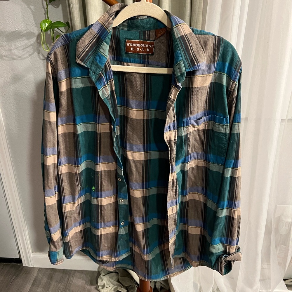Distressed Flannel